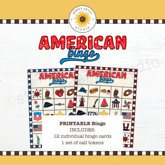 4th of July Bingo