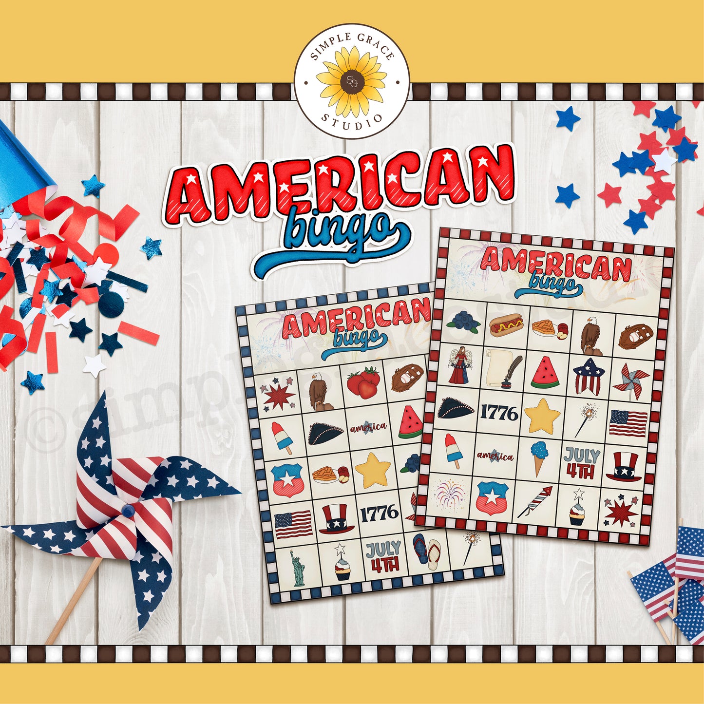 4th of July Bingo