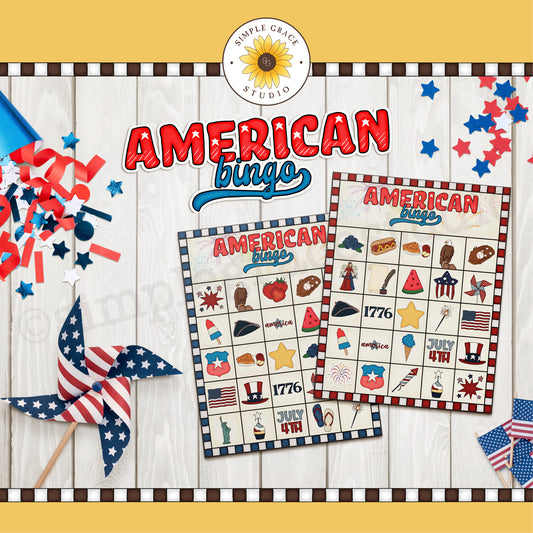 4th of July Bingo