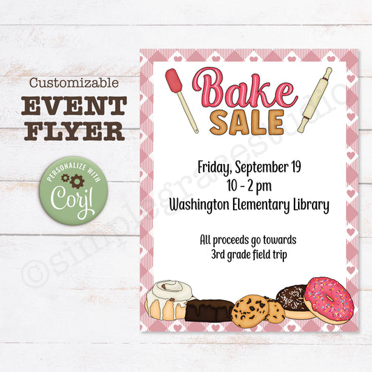 Bake Sale Flyer