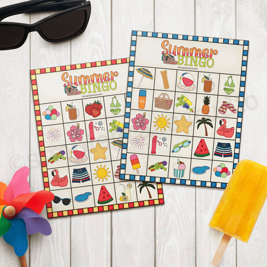 Summer Bingo Game