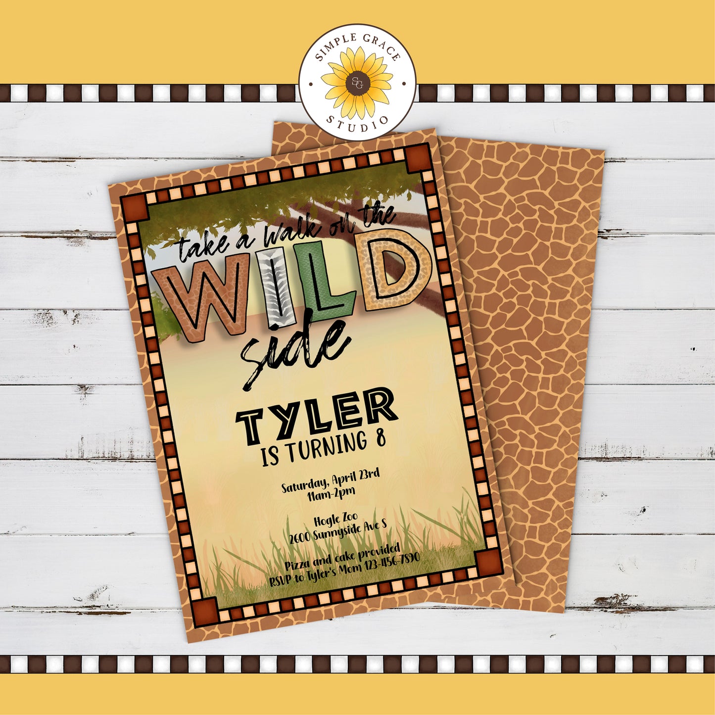 Wild Party Invitation