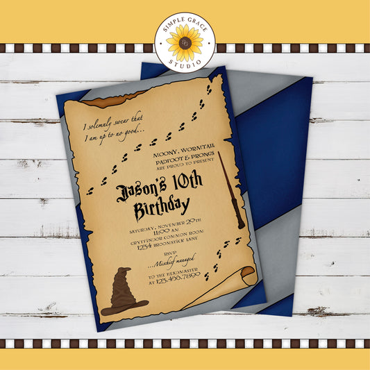 Wizardry Invitation