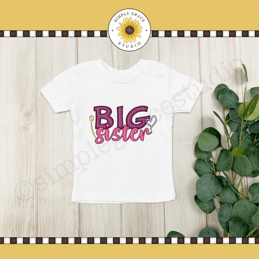 Big Sister Sublimation Clipart