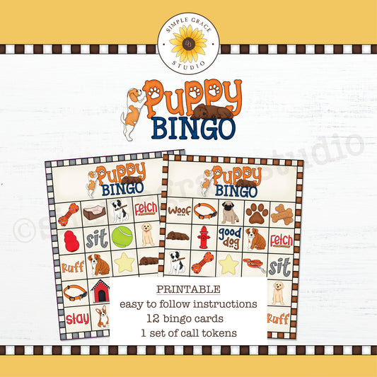 Puppy Bingo