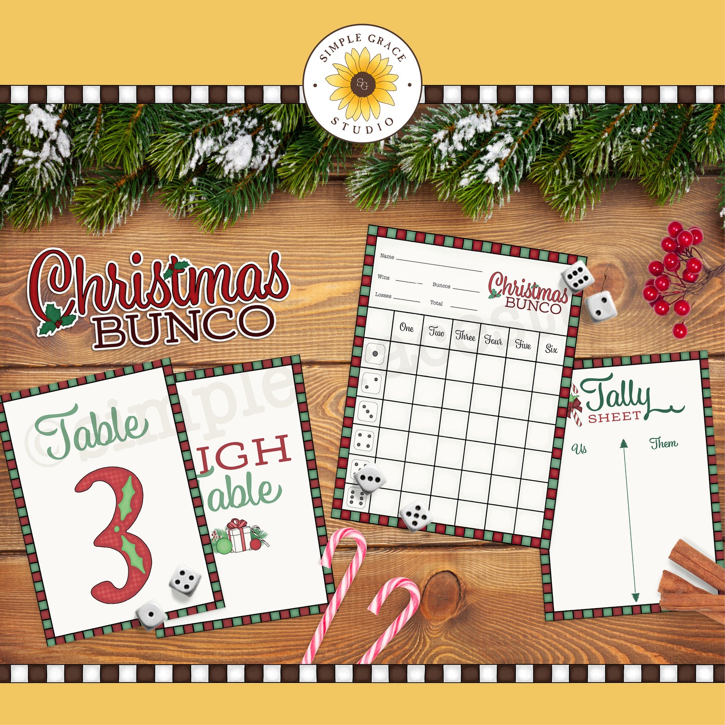 Christmas Bunco