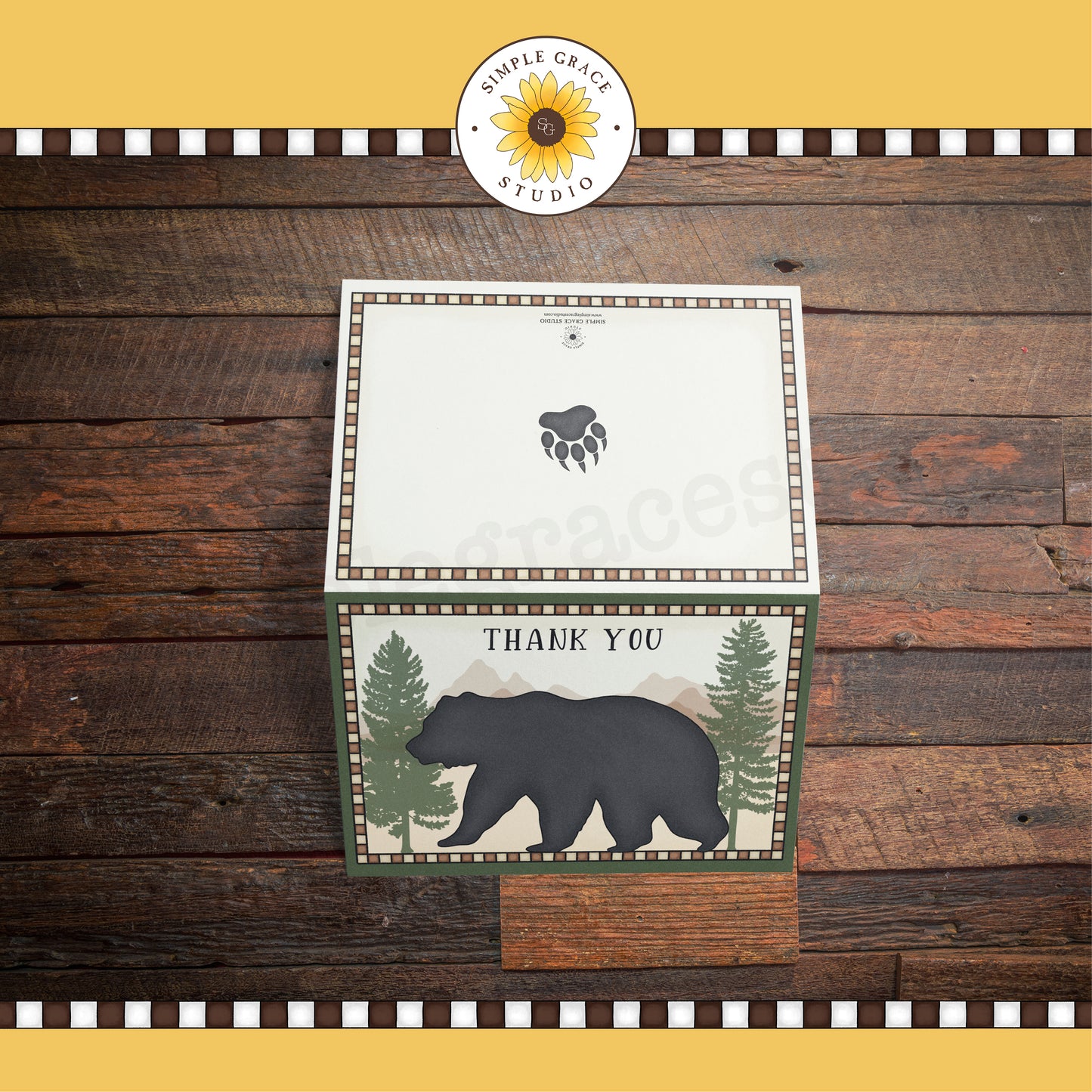 Mountain Thank You Card Set