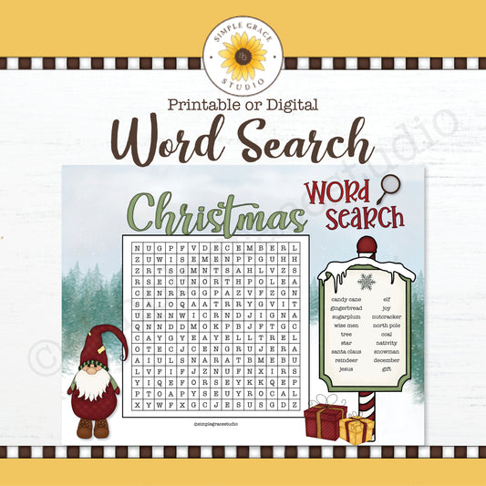 Christmas Word Search