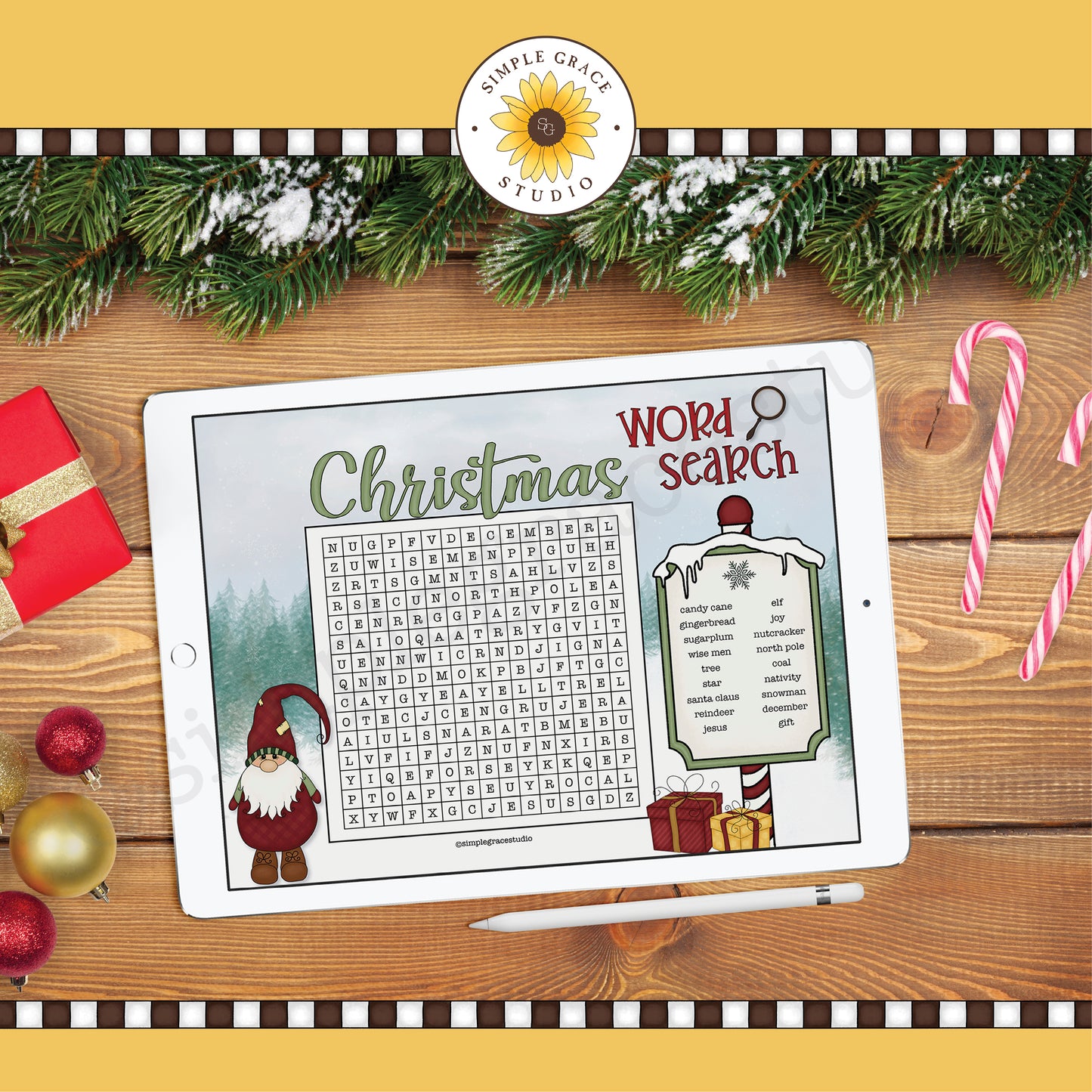 Christmas Word Search