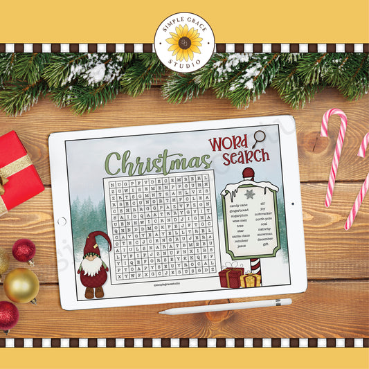 Christmas Word Search