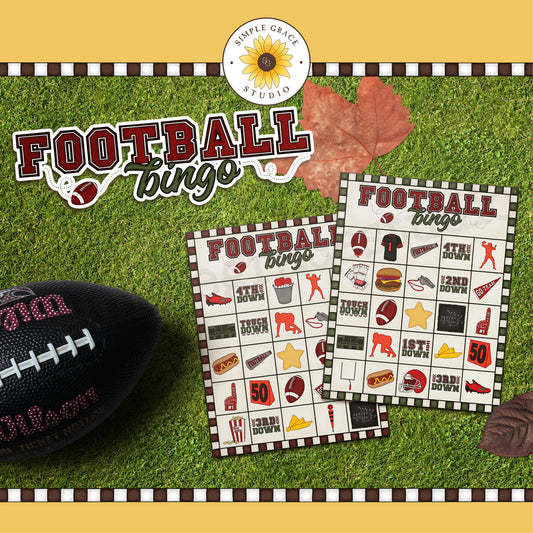 American Football Bingo