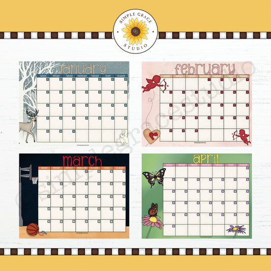 2023 Printable Calendar