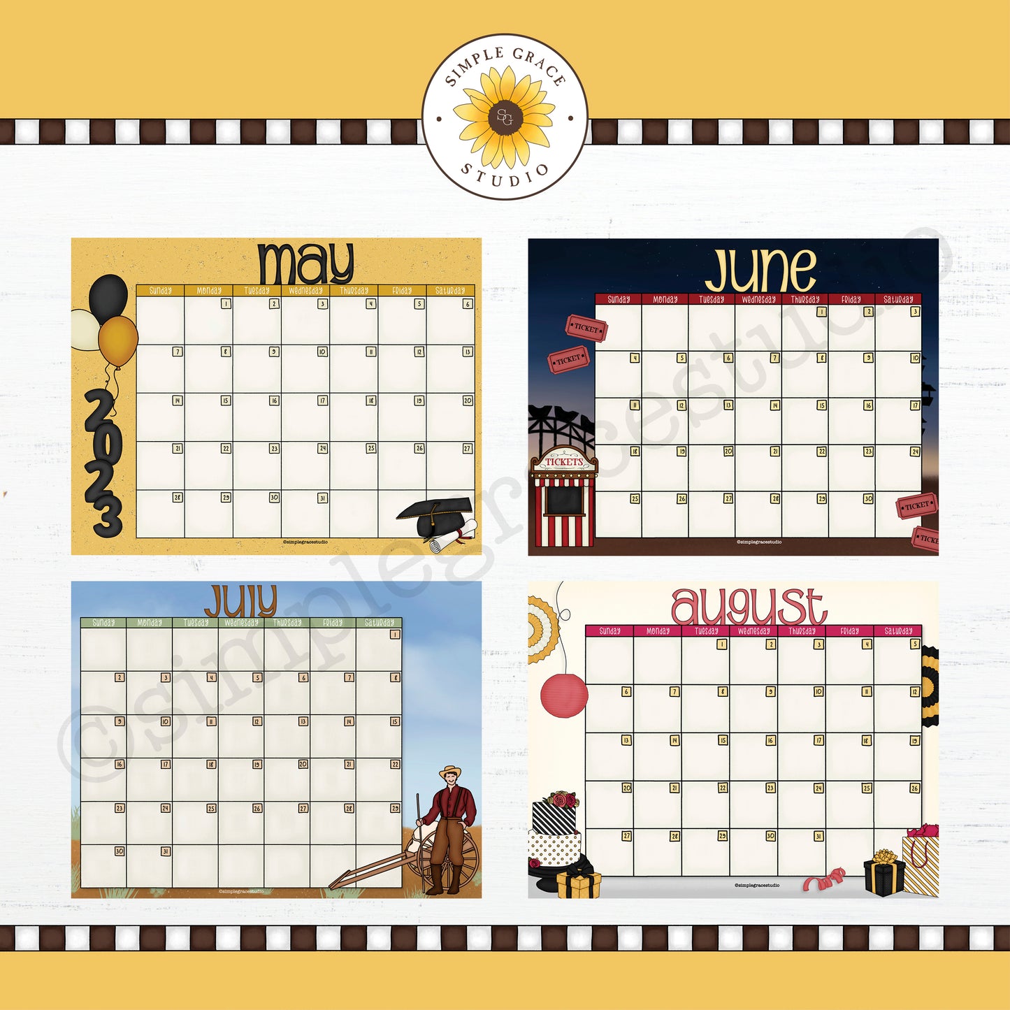 2023 Printable Calendar