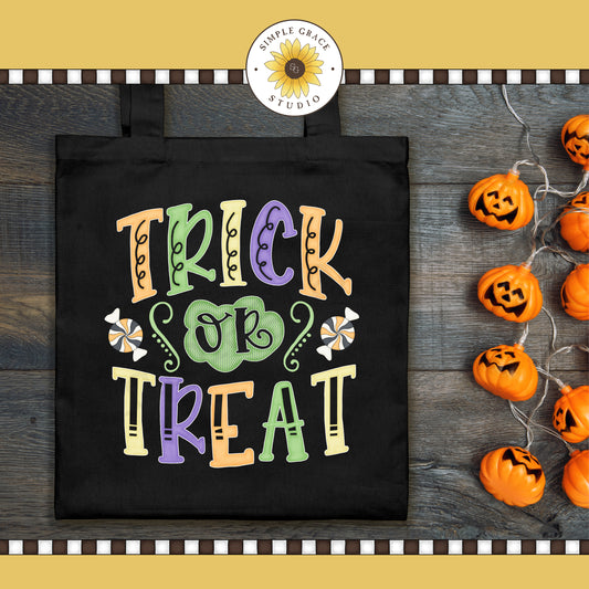 Trick or Treat Sublimation Clipart