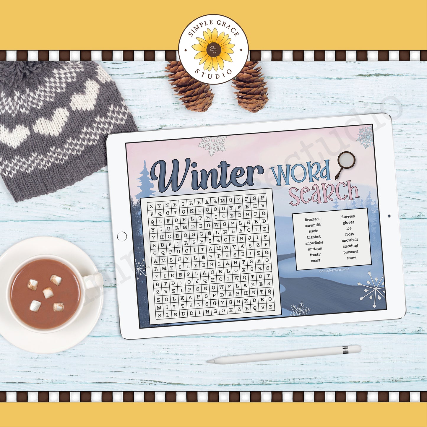 Winter Word Search