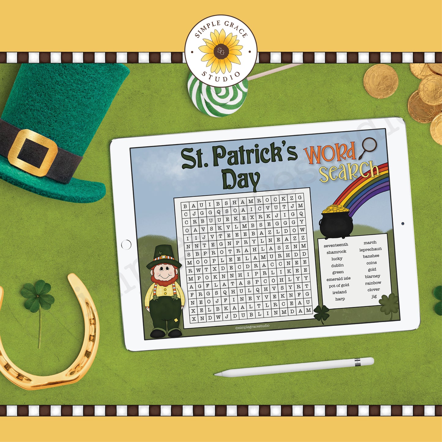 St. Patrick's Day Word Search