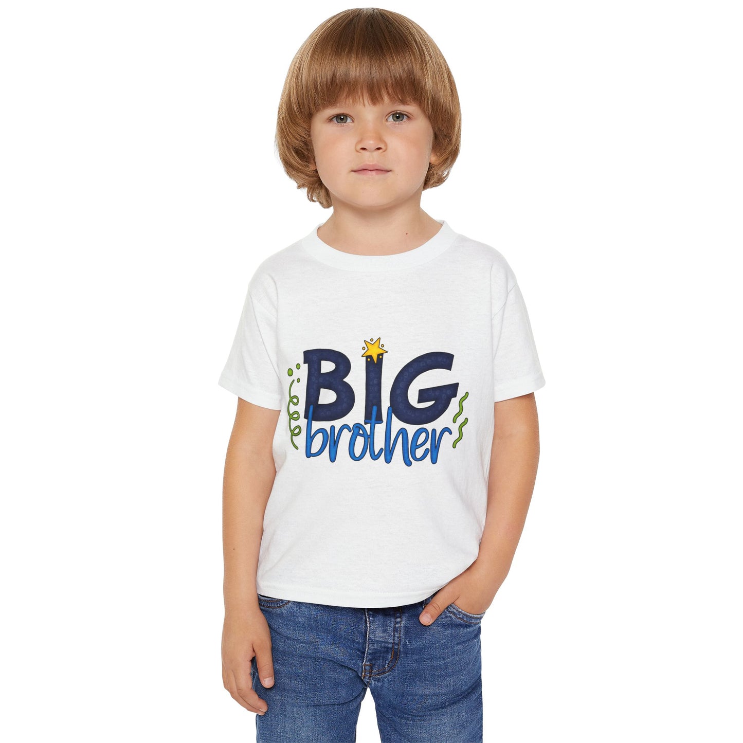 Big Brother Toddler T-Shirt – Celebration Sibling Tee