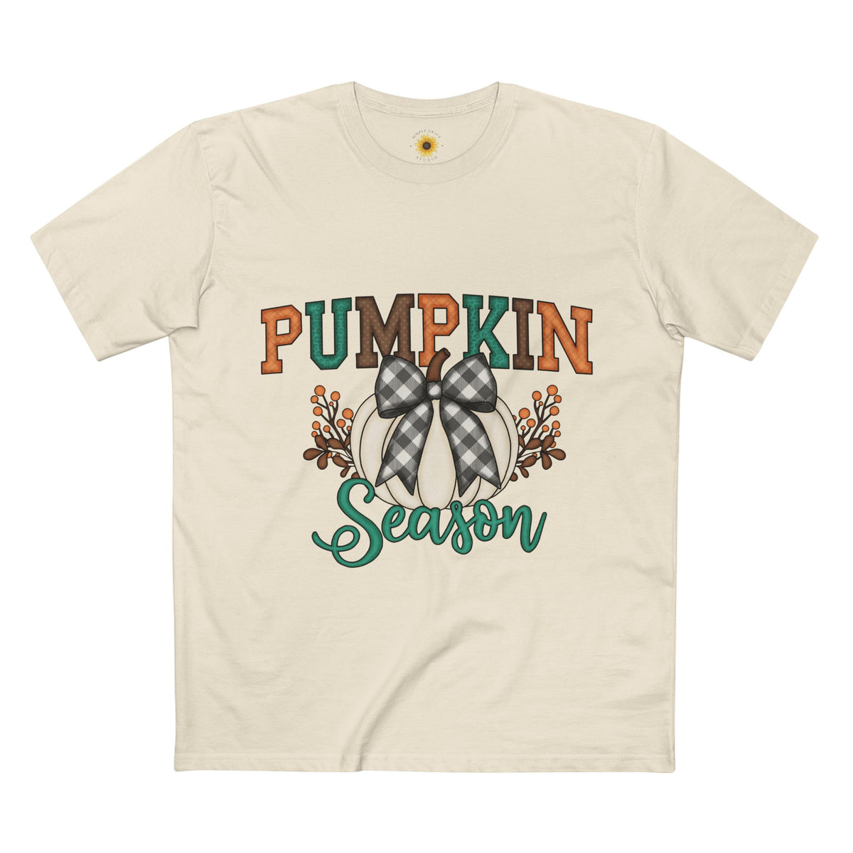 Pumpkin Season Fall Harvest Adult T-Shirt