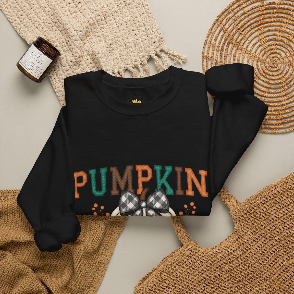Pumpkin Season Fall Crewneck Sweatshirt