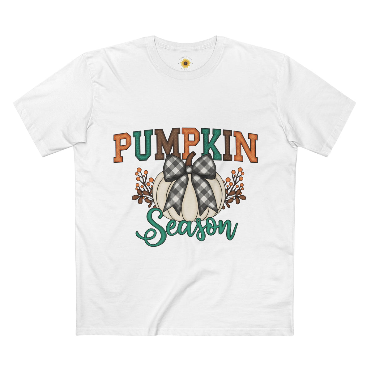 Pumpkin Season Fall Harvest Adult T-Shirt
