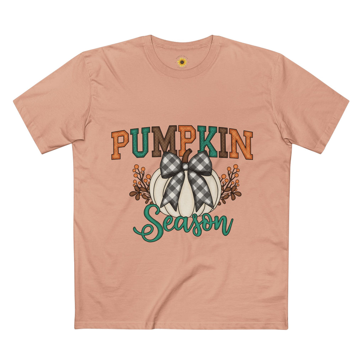 Pumpkin Season Fall Harvest Adult T-Shirt