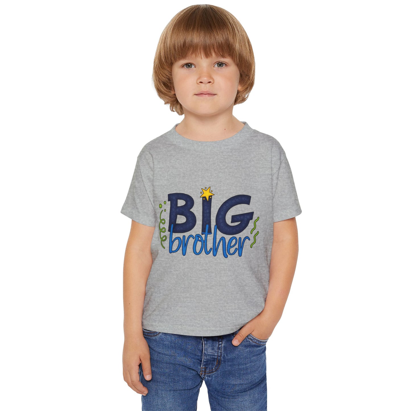 Big Brother Toddler T-Shirt – Celebration Sibling Tee