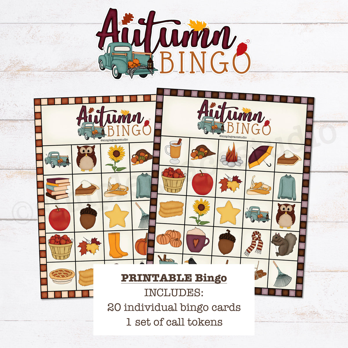 Autumn Bingo
