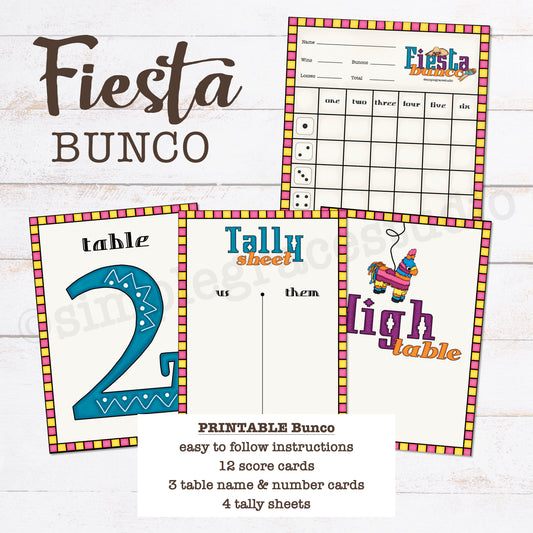 Fiesta Bunco