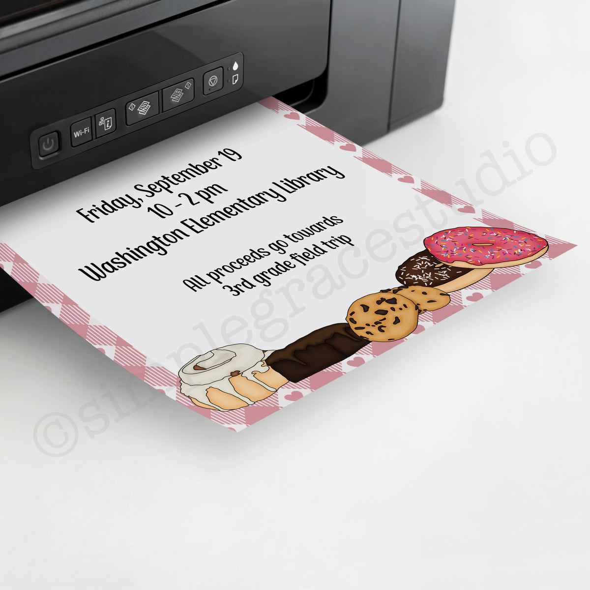 Bake Sale Flyer