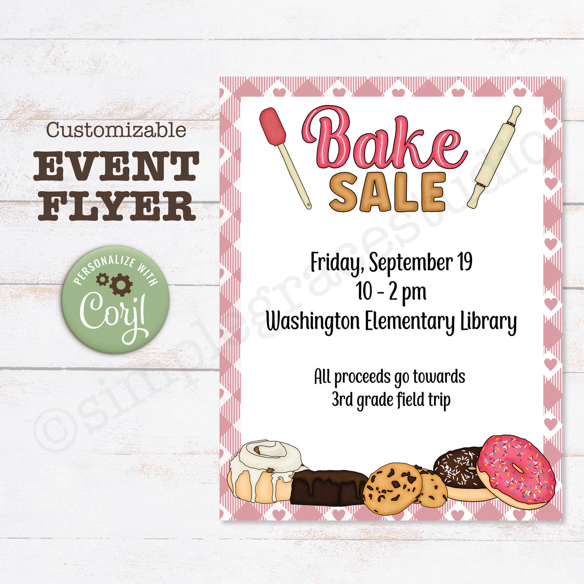 Bake Sale Flyer