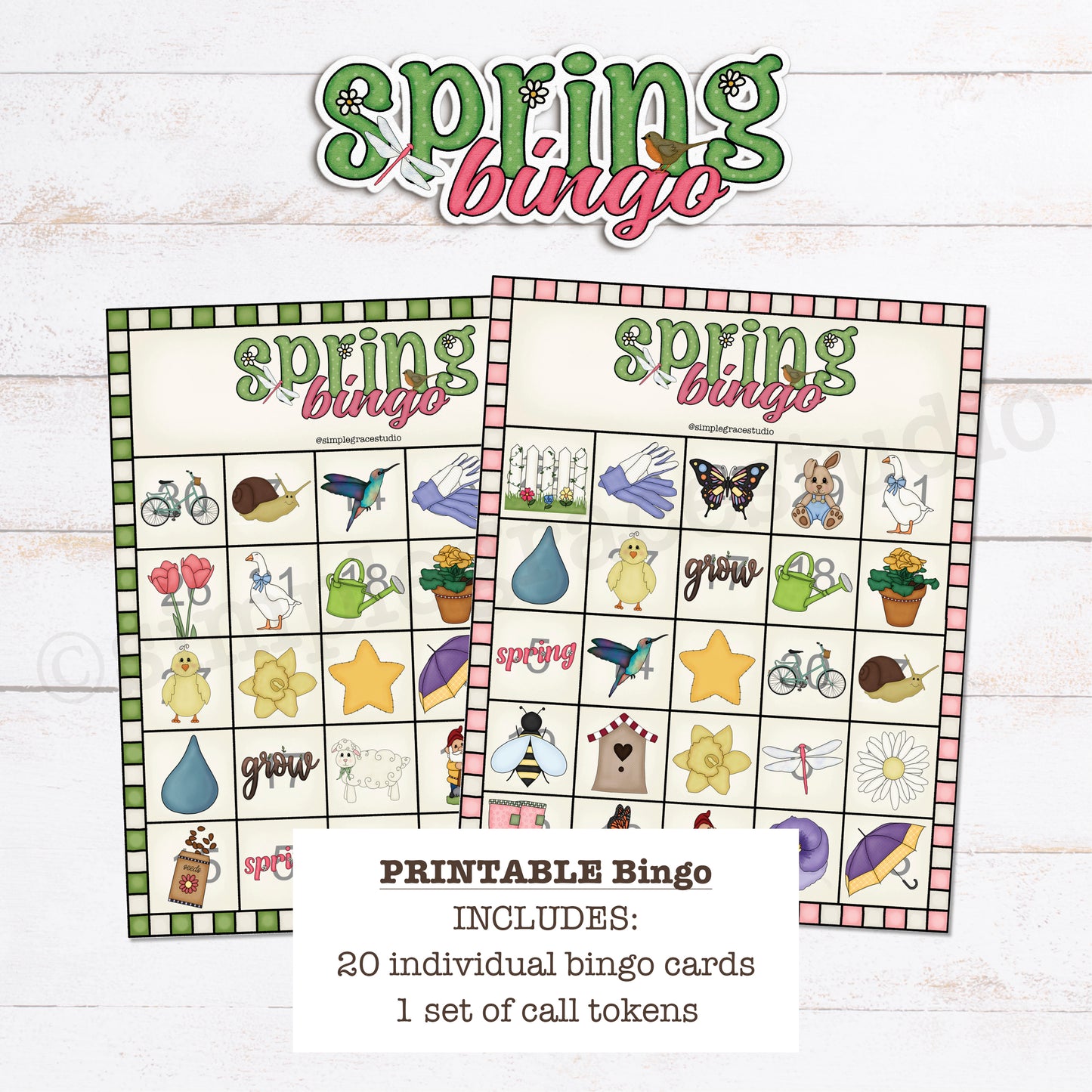 Spring Bingo