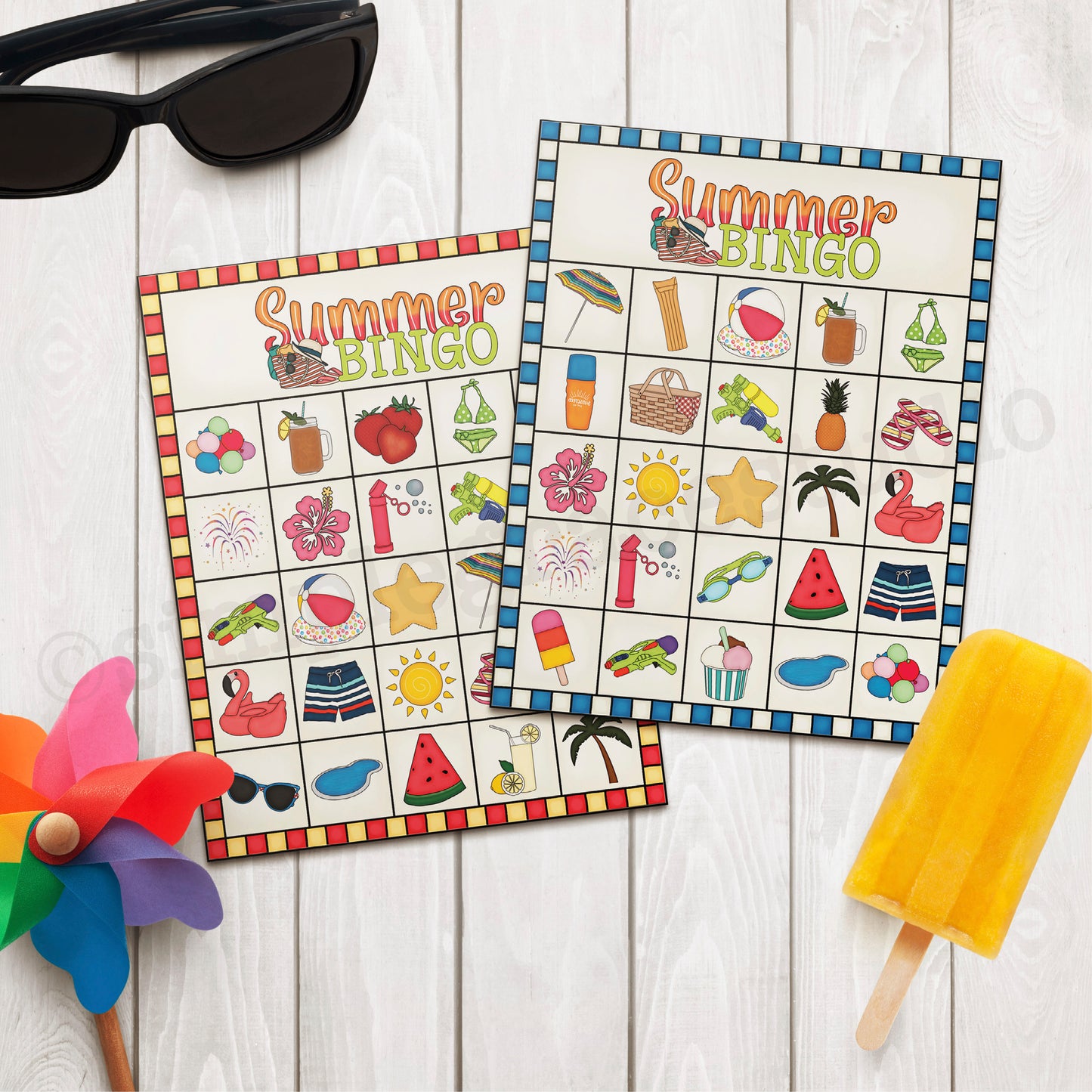 Summer Bingo Game