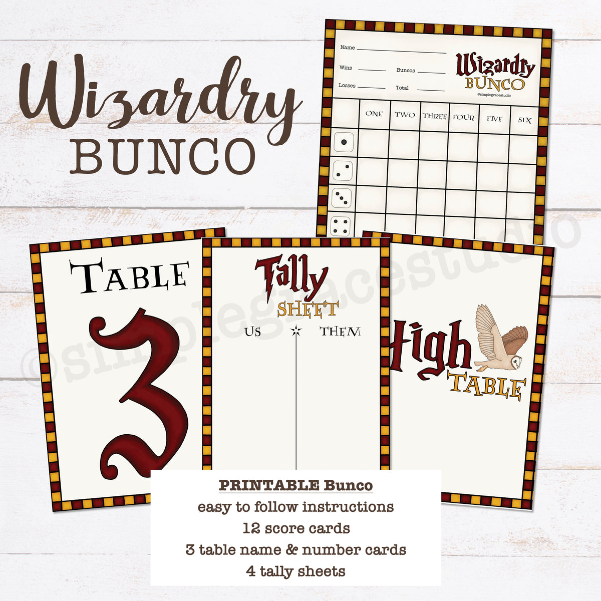 Wizardry Bunco