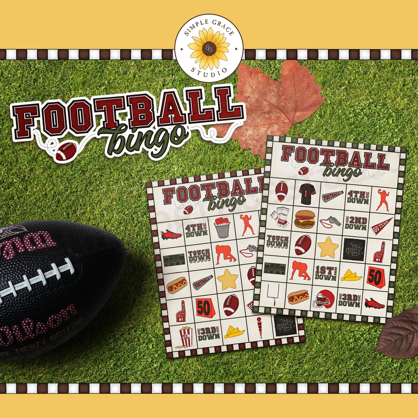 American Football Bingo