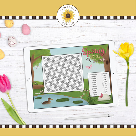 Spring Word Search