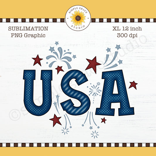 USA Sublimation Clipart