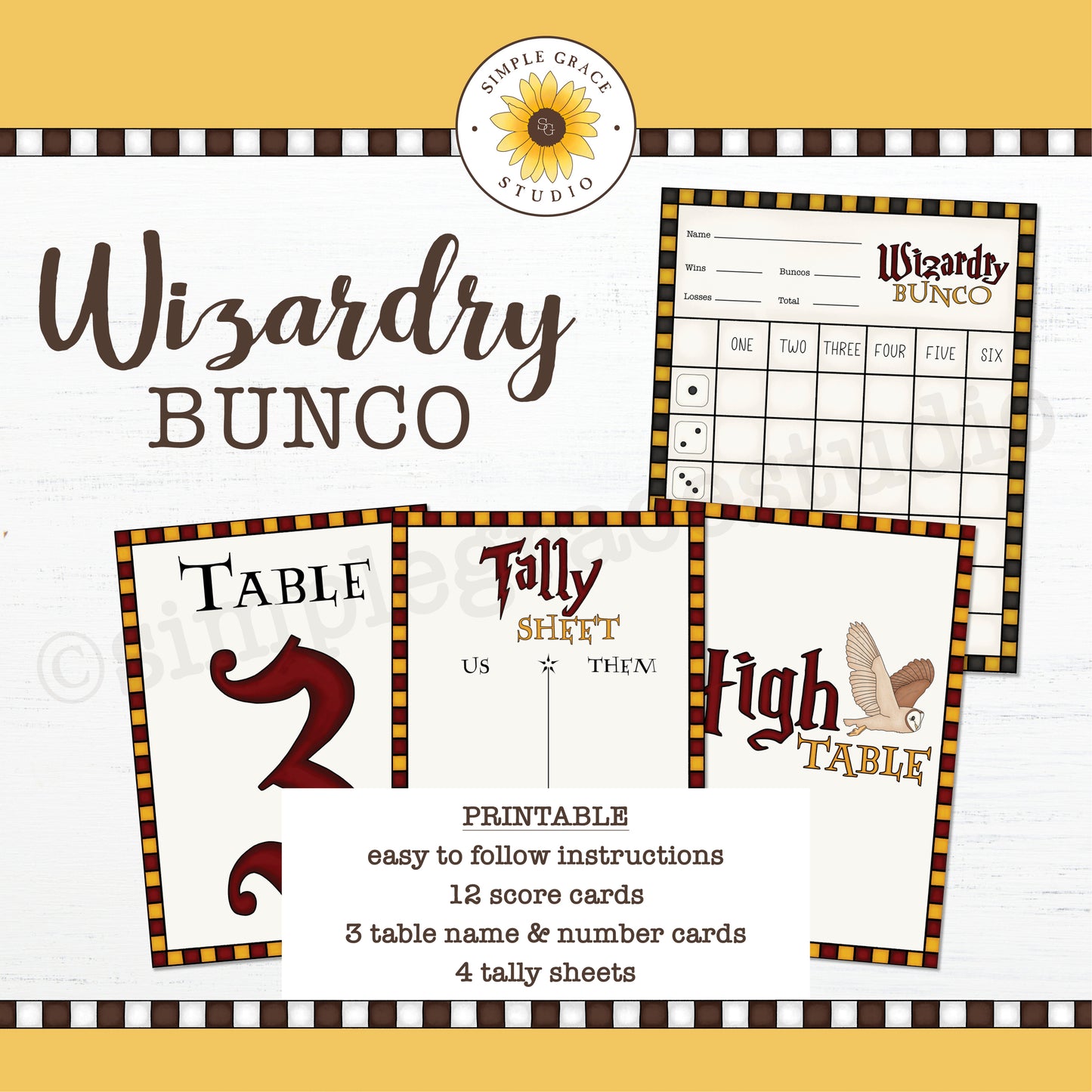 Wizardry Bunco