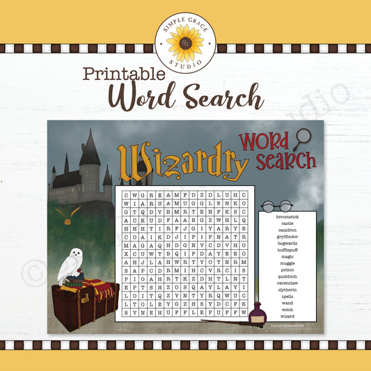 Wizardry Word Search